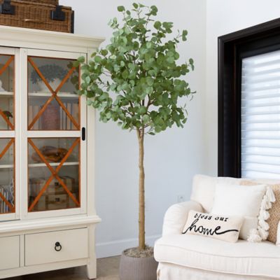 Image showing  7 ft. Artificial Eucalyptus Tree