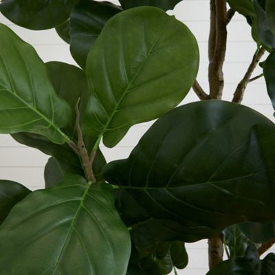 Image showing  9 ft. Artificial Fiddle Leaf Fig Tree