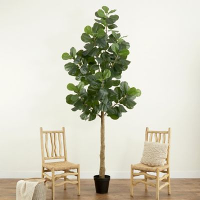 Image showing  9 ft. Artificial Fiddle Leaf Fig Tree