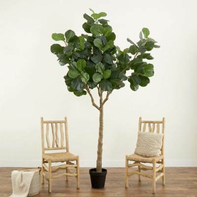 Image showing  10 ft. Artificial Fiddle Leaf Fig Tree