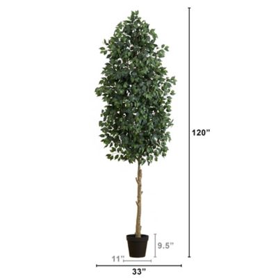 Image showing  10 ft. Artificial Ficus Tree