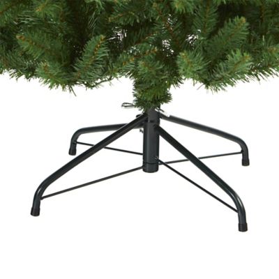 Image showing  6.5 ft. Slim Green Mountain Pine Artificial Christmas Tree with 851 Bendable Branches