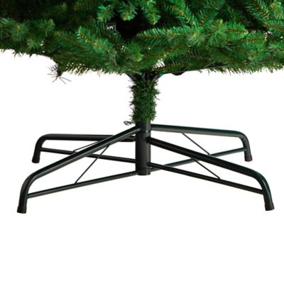 Image showing  12 ft. Slim Green Mountain Pine Artificial Christmas Tree with 3235 Bendable Branches