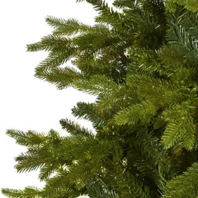 Image showing  10 ft. Belgium Fir Natural-Look Artificial Christmas Tree with 3514 Bendable Branches