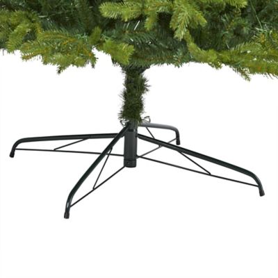 Image showing  10 ft. Belgium Fir Natural-Look Artificial Christmas Tree with 3514 Bendable Branches