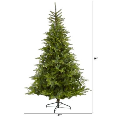 Image showing  8 ft. North Carolina Spruce Artificial Christmas Tree with 1,303 Bendable Branches