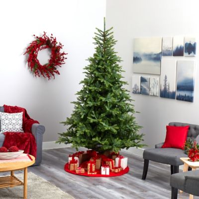 Image showing  8 ft. North Carolina Spruce Artificial Christmas Tree with 1,303 Bendable Branches