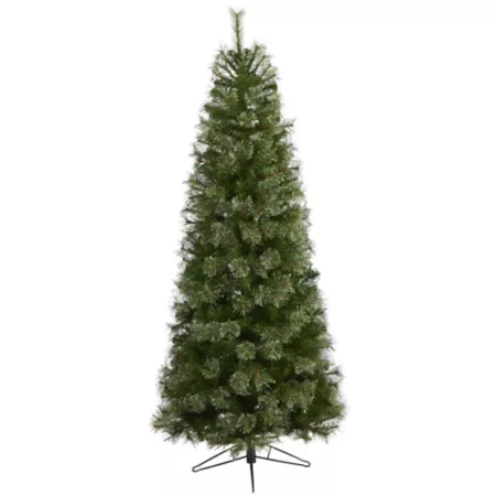 6.5 ft Slim Almost Natural Cashmere Artificial Christmas Tree with 660 Bendable Branches Artificial Christmas Trees