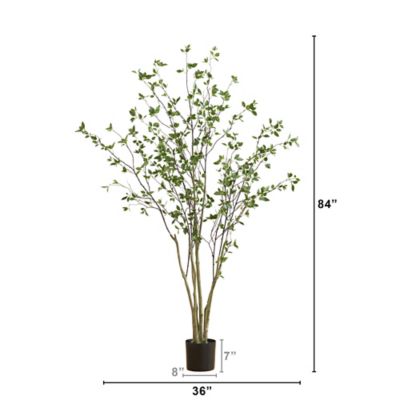 Image showing  7 ft. Minimalist Artificial Citrus Tree