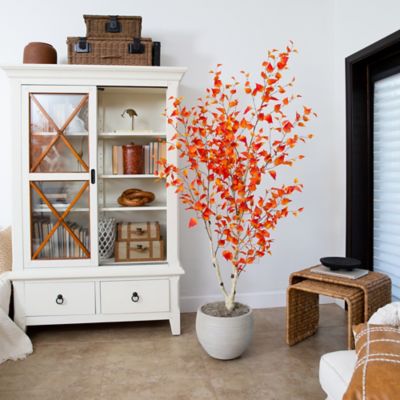 Image showing  6 ft. Autumn Birch Artificial Fall Tree