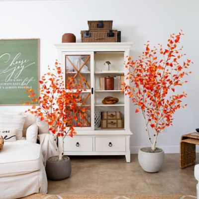 Image showing  6 ft. Autumn Birch Artificial Fall Tree