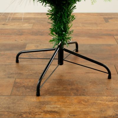 Image showing 5 th Nearly Natural 6 ft. Pre-Lit Fiber Optic Artificial Pinecone and Berries Christmas Tree with 64 Warm White LED Lights