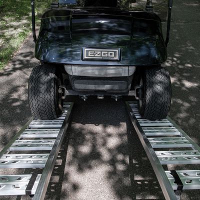 Yutrax 1,500 lb. Capacity 90 in. Arched Ramps, High-Strength Extruded ...