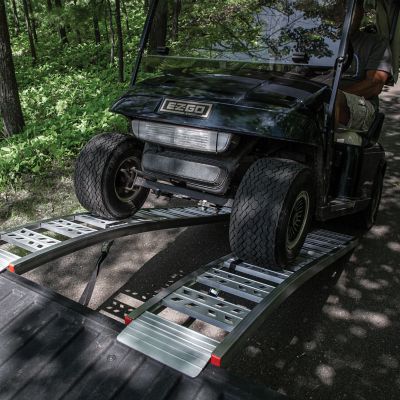 Yutrax 1,500 lb. Capacity 90 in. Arched Ramps, High-Strength Extruded ...