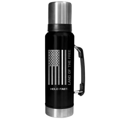 HOLD FAST 42 oz. Insulated Mug Black Flag