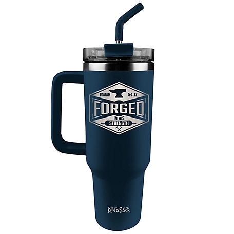 HOLD FAST 40 oz. Insulated Mug Forged