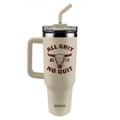 HOLD FAST 40 oz. Insulated Mug All Grit No Quit