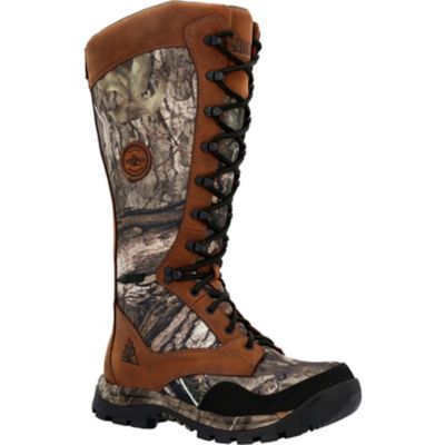 Rocky Men's Lynx MO Country DNA Waterproof Snake Boots, 16 in.