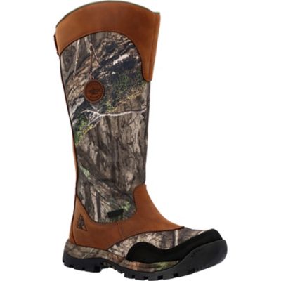 Rocky Men's Lynx Country DNA Waterproof Zippered Snake Boots, 16 in.