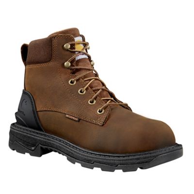 Carhartt Women s Composite Toe Work Boots Brown Oil Tanned Leather 6 in. 1349814 at Tractor Supply Co