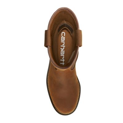 Image showing 2 th Carhartt Men's Waterproof Steel Toe Wellington Wedge Boots, 10 in.