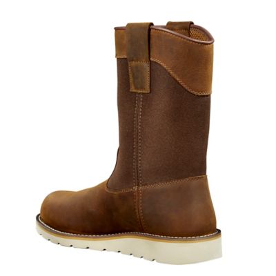Image showing 7 th Carhartt Men's Waterproof Steel Toe Wellington Wedge Boots, 10 in.