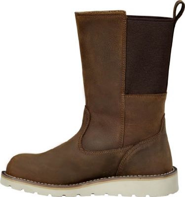 Image showing  Women's Waterproof Steel Toe Wellington Wedge Boots, 10 in.