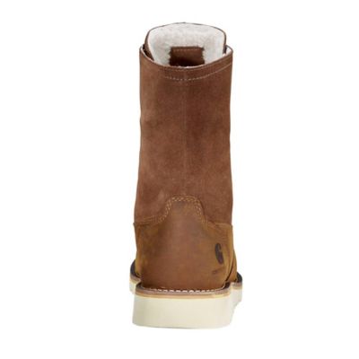 Image showing 5 th Carhartt Women's Fold-Down Waterproof Insulated Winter Wedge Boots, 8 in.