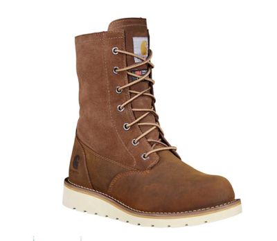 Image showing 6 th Carhartt Women's Fold-Down Waterproof Insulated Winter Wedge Boots, 8 in.