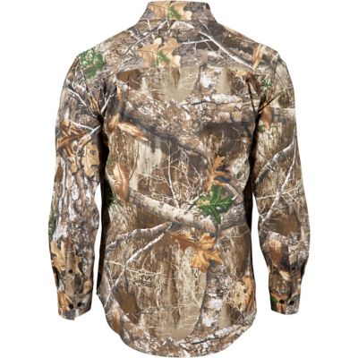 Image showing  ProHunter Button Down Twill Shirt Realtree Edge Camo