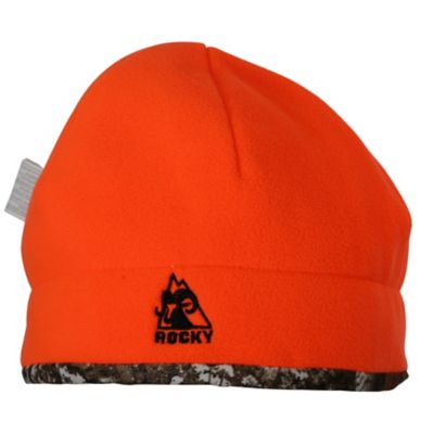 Rocky Prohunter Reversible Fleece Beanie Blaze To Realtree Edge Camo, 608177