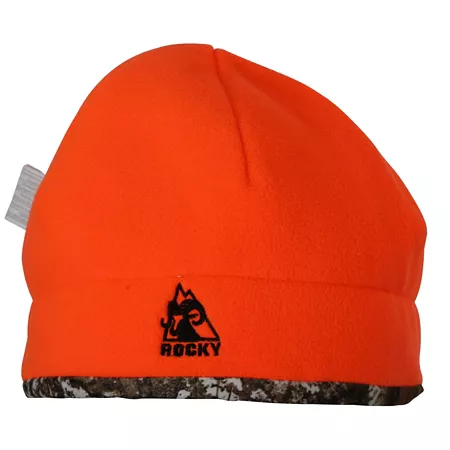 Rocky Prohunter Blaze Reversible Fleece Hat in Realtree Edge Camo 608177 Hunting Hats