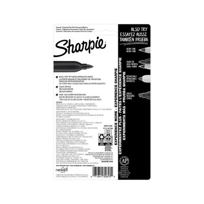 Image showing  5 CD Fine Permanent Marker Assortment Pack