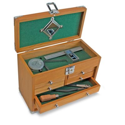 Image showing  Oak Mini Max 6-Drawer Chest