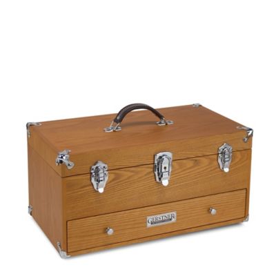 Image showing  19 in. x 9-1/4 in. x 9-1/4 in. Oak Maintenance Case