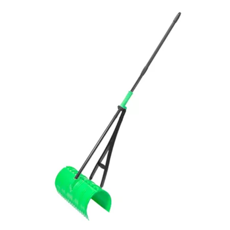 Amazing Rake 17 in 3-in-1 Ergonomic Rake with Telescoping Steel Handle Green Rakes & Forks