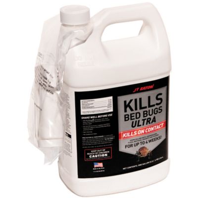 JT Eaton Kills Bed Bugs ULTRA Spray, Water Base, Gallon with Sprayer