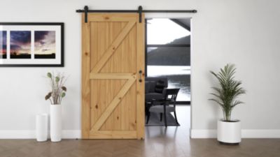 Image showing  96 in. Standard Barn Door Hardware Kit