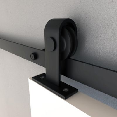 Image showing  96 in. Top Mount Barn Door Hardware Kit