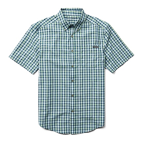Wolverine Men's Kent Plaid Short Sleeve Shirt at Tractor Supply Co.
