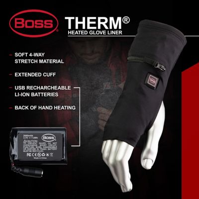 Image showing  Unisex Adult Nylon Heated Glove Liners, 1-Pair