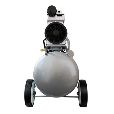 Image showing 7 th California Air Tools 8010ALFC Ultra Quiet & Oil-Free 1.0 Hp 8.0 Gal. Aluminum Tank Air Compressor