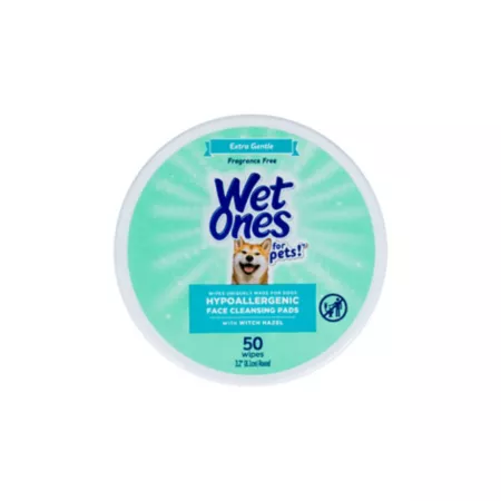 Wet Ones Facial Cleansing Pads Fragrance Free 50ct. Waterless Bath & Wipes