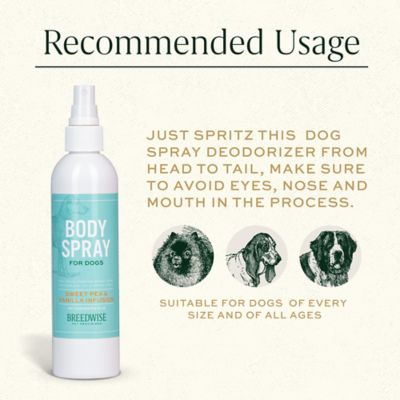Image showing 5 th Breedwise Pet Body Spray, Sweet Pea and Vanilla, 8 oz.