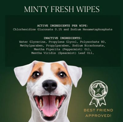 Image showing  Pet Dental Wipes