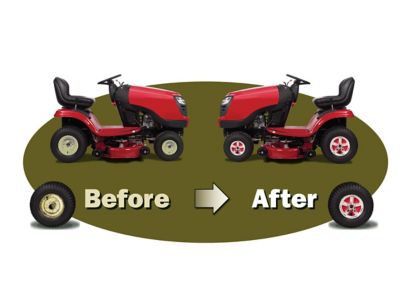 Image showing  10 in. Wheelies Tractor Wheel Covers, 2 pc.