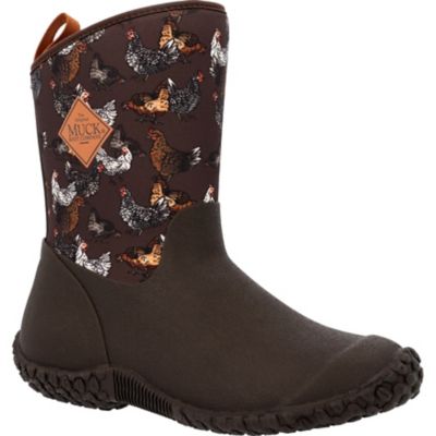 Muck Boot Company Women's Muckster II Chicken Print Mid Waterproof Boots