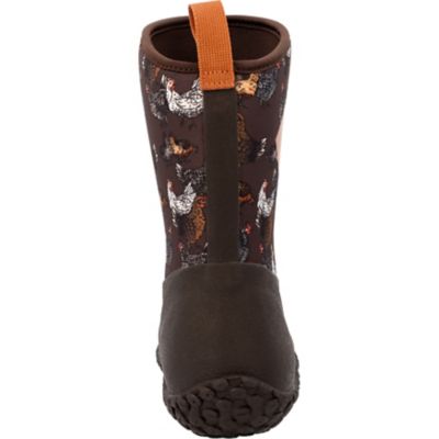 Image showing  Women's Muckster II Chicken Print Mid Waterproof Boots