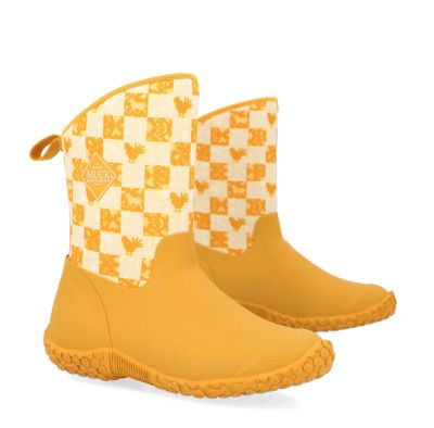 Image showing 7 th Muck Boot Company Women's Muckster II Farm Print Mid Waterproof Boots