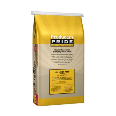 Image showing  16% Layer Crumble Chicken Feed, 50 lb. Bag